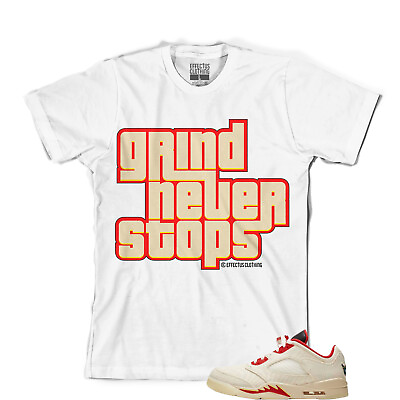 #ad Tee to match Air Jordan Retro 5 Chinese New Year. Grind Tee $24.00