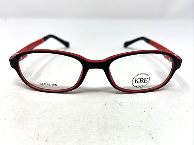 #ad Kids Bright Eyes Riley C49 44 15 125 Red Black Full Rim Eyeglasses Frame FQ22 $32.00
