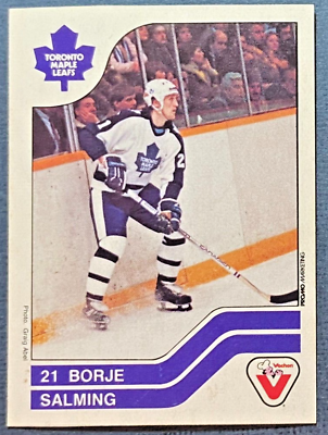 #ad Borje Salming 1983 84 Vachon #97 Handcut Toronto Maple Leafs C $13.61