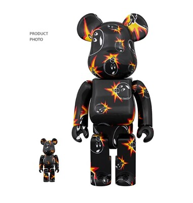 #ad Adam Bomb By The Hundreds X Medicom BE@RBRICK 400% and 100%. Brand New. Sealed. $300.00