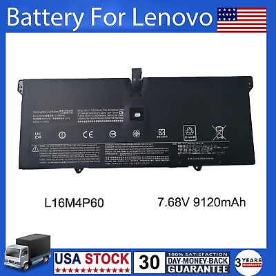 #ad L16M4P60 Battery for Lenovo Yoga 920 13IKB 920 131KB 920 13IKB 80Y7 80Y8 70Wh US $26.39
