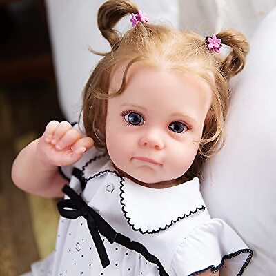 #ad Reborn Baby Dolls Girl 22 Inch Realistic Newborn Baby Doll Lifelike Baby Doll $68.89