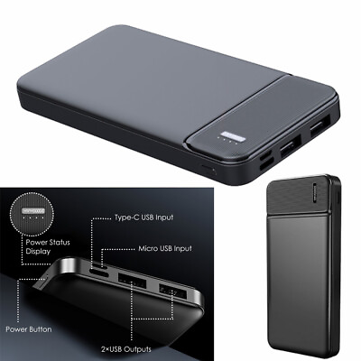 #ad 300000mAh Power Bank Backup Fast Portable Charger External Battery Portable NEW $20.76