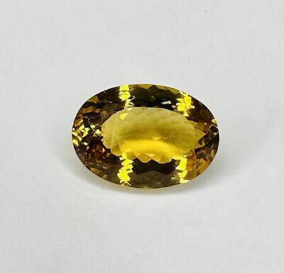 #ad 3.50ct IF Flawless Natural Golden Yellow Beryl Gemstone Perfect Oval Brazil $38.00