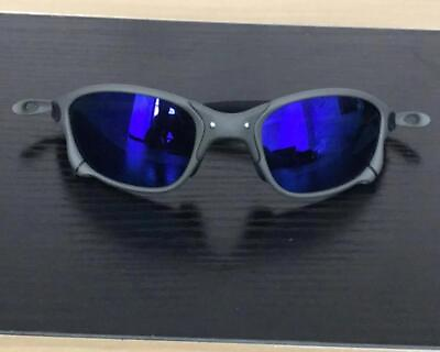 #ad X Metal Juliet Cyclops Sunglasses Titanium UV 400 Polarized Glass Ruby Goggles $24.35