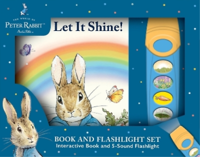 #ad P I Kids World of Peter Rabbit Let it Shine Book and 5 Sound Flashlig Hardback $17.98