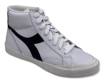 #ad High leather sneakers women Diadora MELODY white color NEW $50.00