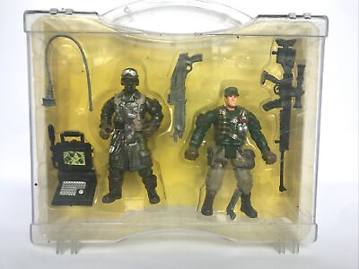 #ad American Mighty Military Vintage Action Set w Case Unopened $21.59