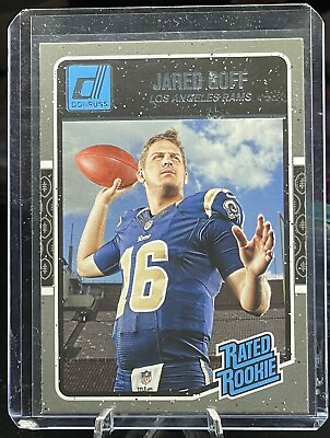 #ad 2016 Donruss Rated Rookies #372 Jared Goff RC DETROIT LIONS $10.00