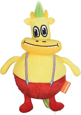 #ad Nickelodeon Rocko#x27;s Modern Life Heffer Figure Plush Dog Toy 9 Inch Yellow Grey $11.49