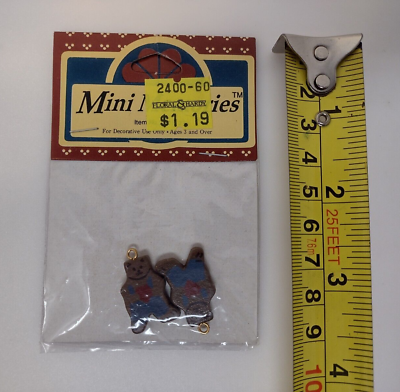 #ad Vintage Dollhouse Miniatures Bears Mini Memories NEW Animal Accessories Tiny $5.00