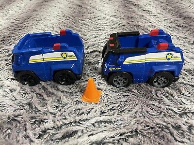 Lot of 2 Spin Master Nickelodeon On A Roll Deluxe Police Cruiser Multicolor $16.00