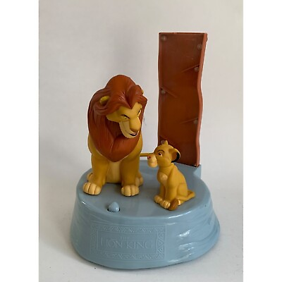 #ad Disney Vintage The Lion King Talking Bank Works $29.95