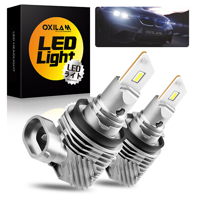 #ad Upgrade H8 H9 LED H11 Headlight Bulbs Kit High Low Beam 16000LM 6000K White LN $15.99