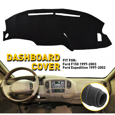 #ad For Ford F150 Cover DashMat Dashboard 99 03 Interior Mat Non Slip Carpet Pad EAH $22.99
