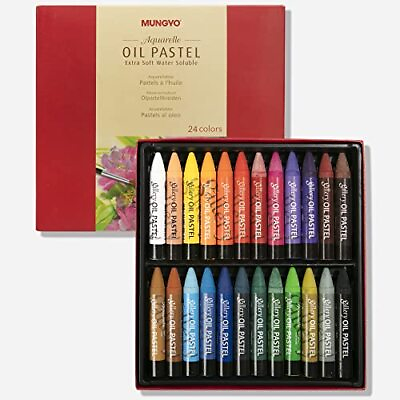 #ad Mungyo Water Soluble Oil Pastel Set of 24 Assorted Colors $17.75