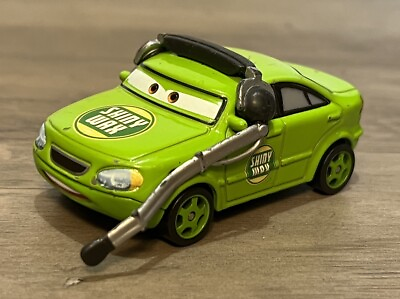 #ad Disney Pixar Cars Diecast Senior Trax Shiny Wax Crew Chief $9.74