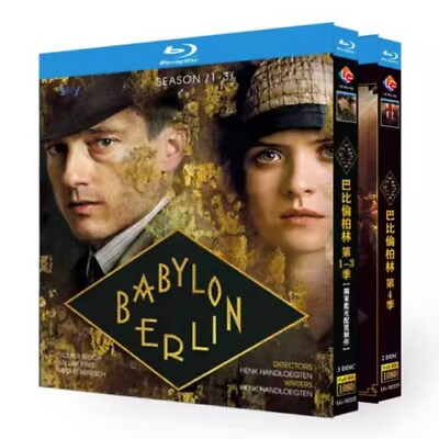 #ad Babylon Berlin Season 1 4 2022 Brand New Boxed Blu ray HD TV series 5 Disc $32.74