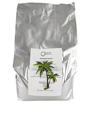 #ad Manganese Sulfate Powder 31% Manganese 100% Water Soluble Feed Grade 25 Pounds $109.99