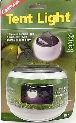 #ad Coghlan#x27;s Tent Light Model # 1540 Indoor and outdoor 4 brightness levels $12.00