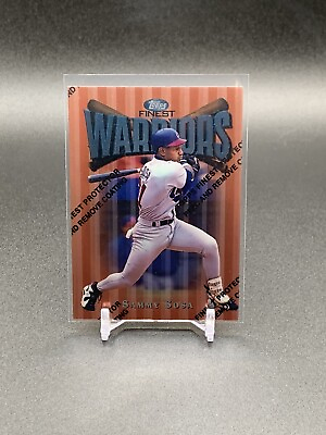 #ad 1997 Topps Finest Sammy Sosa Warriors with Coating #20 W6 Chicago Cubs $4.99