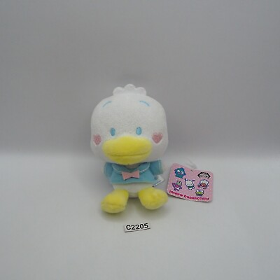 #ad Pekkle Ahiru No Pekkuru C2205 Duck Sanrio Eikoh 2019 Mascot 4quot; Plush Toy Doll $15.08