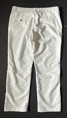 #ad UNDER ARMOUR Men#x27;s White Casual Chino Golf Pants Size 38x30 $29.99