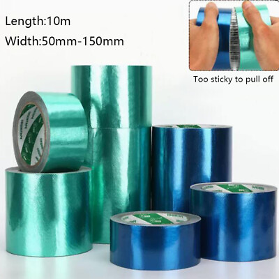 #ad 10m Waterproof PE PVC Tarpaulin Repair Tape Rainproof Cloth Adhesive Tape New $54.03