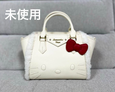#ad Samantha Vega Hello Kitty Collaboration Sanrio Handbag Shoulder Bag White Mint $99.88