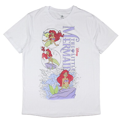 #ad Disney Women#x27;s The Little Mermaid Ariel Part Of Your World Graphic T Shirt $14.99