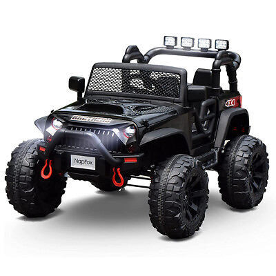 #ad 48.4quot; Kids 12V Ride On Car Truck Remote Control Battery Electric Power Wheels $349.99