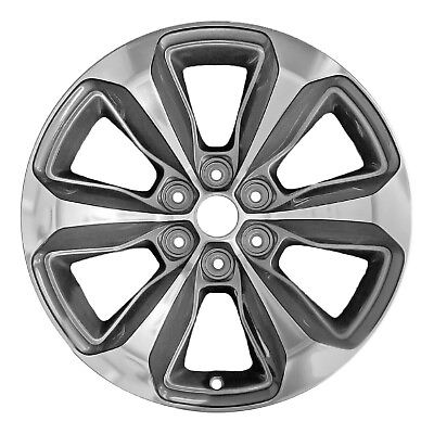 #ad 2681 OEM Used Aluminum Wheel 20x9 Polished and Painted Medium Charcoal $362.00