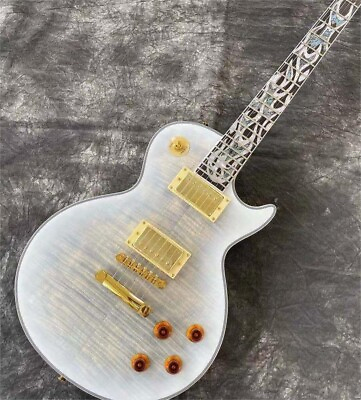 #ad Beautiful Custom White 6 Strings Electric Guitar Golden Hardware Free Shipping $269.00