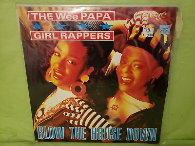 #ad THE WEE PAPA GIRL RAPPERS BLOW THE HOUSE DOWN 12quot; VINYL SINGLE $3.41