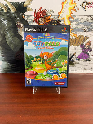 Konami Kids Playground Toy Pals Fun with Numbers PS2 Complete CIB $12.95