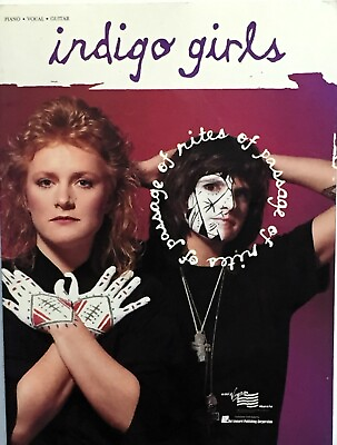 #ad INDIGO GIRLS Rites of Passage 1992 Sheet Music Song Book $5.99