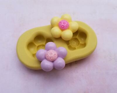 #ad Flower silicone mold food safe fondant flower chocolate candy mold resin $6.52