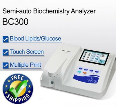 #ad Semi Automatic Biochemistry Analyzer Blood plasma Analizador de bioquímica NEW $699.00
