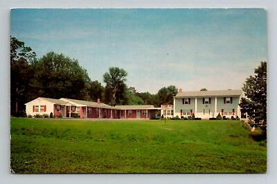 Open Gate Motel Inc Warwick Rhode Island RI unposted Chrome postcard $4.99