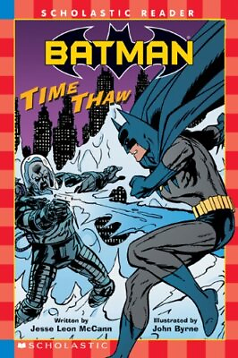 #ad BATMAN #1: TIME THAW SCHOLASTIC READERS LEVEL 3 By Jesse Leon Mccann EXCELLENT $12.49