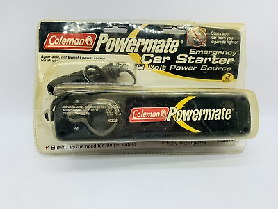 #ad Coleman Powermate Emergency Car Starter w 12 Volt Power Source PMB8110 $15.99