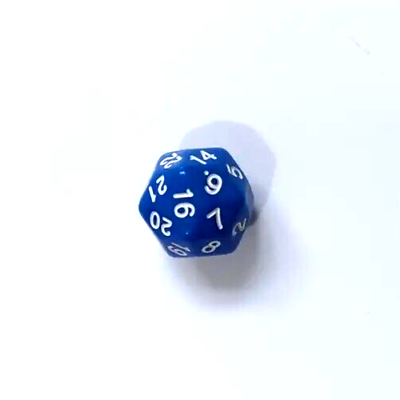 #ad Dungeons amp; Dragons Dice Die Blue White D30 30 Sided Sides Polyhedral Damp;D DnD RPG $5.99