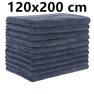 #ad Microfiber Bath Towel Super Large Soft and Quick drying Sports Travel No Fading $19.15