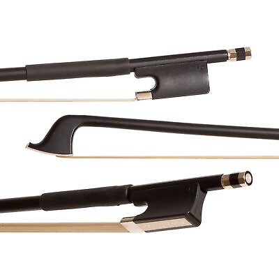 #ad Glasser Standard Fiberglass 3 4 Cello Bow Black $81.00