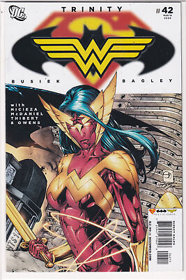 #ad Trinity #42 Batman Superman Wonder Woman 2008 DC Busiek High Grade $2.28