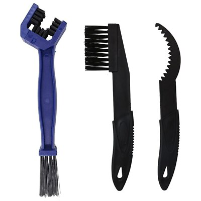 #ad 3pcs Set Bicycle Chain Cleaning Brushes Portable MTB Bike Cleaner Scrubber Kit $13.88