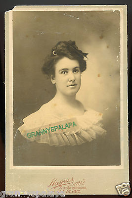 #ad Ida Lamport Cabinet Photo St Paul Minnesota Young Lady Haynes Photographer $12.60