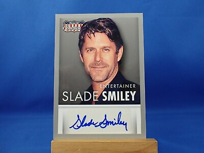 #ad Americana 2015 Signature Autograph Auto Slade Smiley $6.49