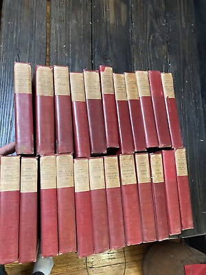 #ad The Works Of Alphonse Daudet Lot Of 23 Hardcover Books 1900 Limited Edition $275.00