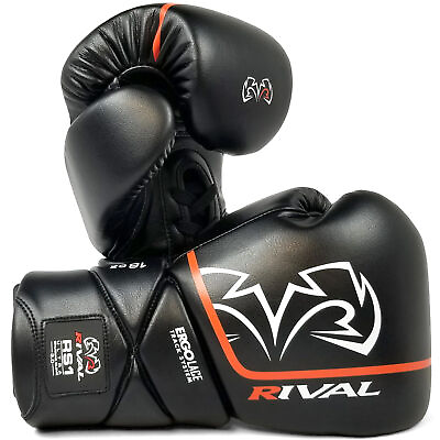 #ad Rival Boxing RS1 2.0 Ultra Pro Lace Up Sparring Gloves Black $179.95
